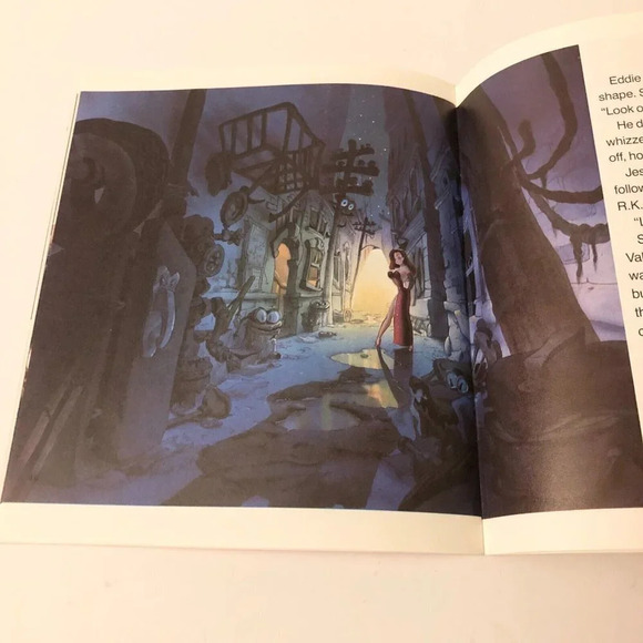 Vtg 1990 Who Framed Roger Rabbit  as Told by Roger Disney Book - Picture 12 of 15